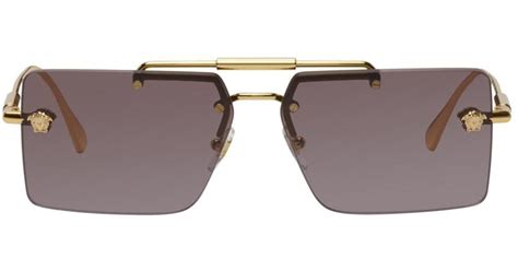 versace rimless glasses men's|Versace rimless glasses for women.